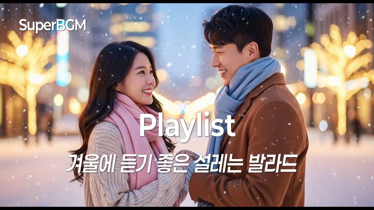 [Playlist] 신나는 겨울 발라드 모음 | 따뜻하고 설레는 겨울 감성 플레이리스트