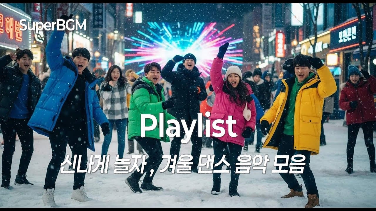 [Playlist] 신나는 겨울 댄스 노래 모음 | 겨울 파티 플레이리스트