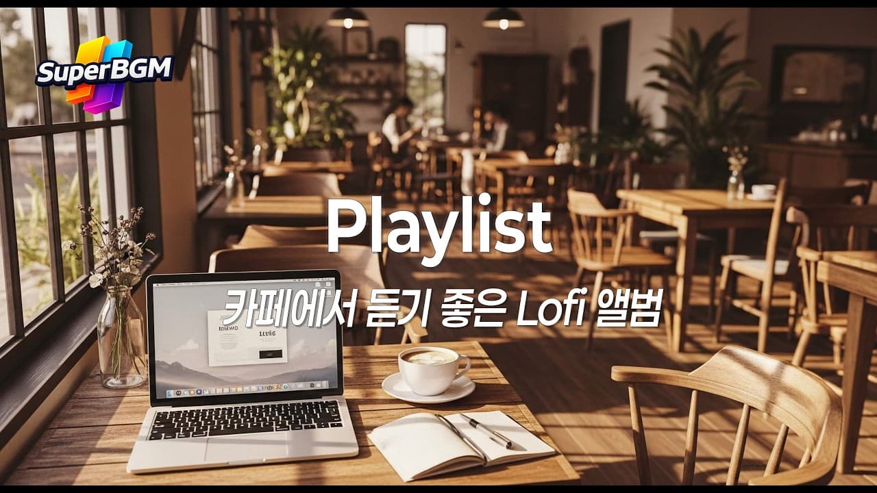 [Playlist] 카페에서 듣기 좋은 Lofi 음악 ☕ | 공부·작업·집중용 감성 플레이리스트
