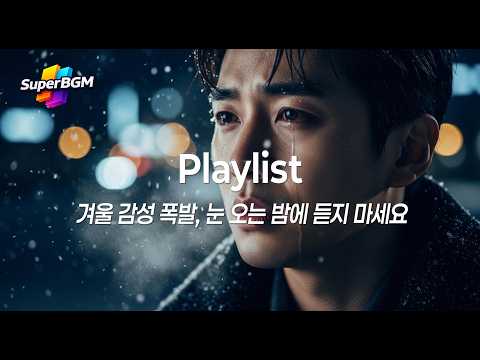 [Playlist] 겨울 감성 발라드 모음 ❄️ 눈 오는 밤 결국 울게 되는 노래 | 2026 겨울 플레이리스트