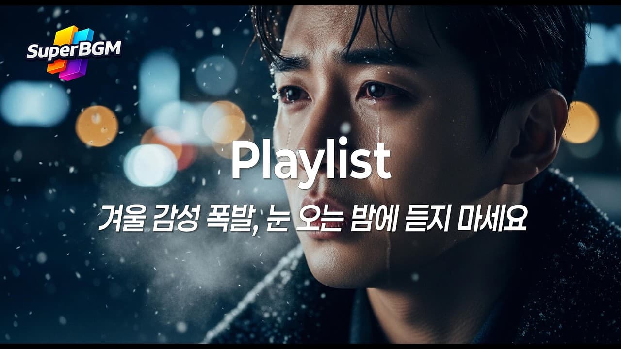 [Playlist] 겨울 감성 발라드 모음 ❄️ 눈 오는 밤 결국 울게 되는 노래 | 2026 겨울 플레이리스트