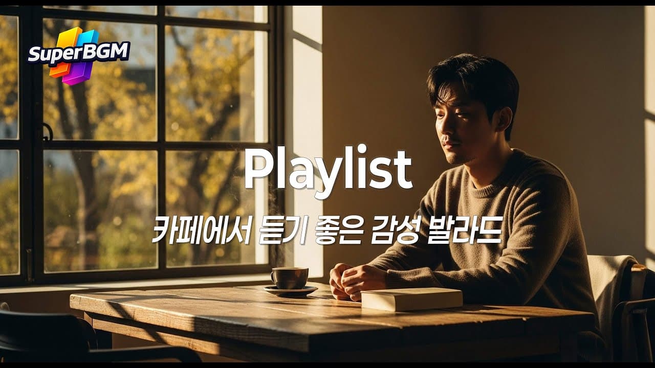[Playlist] 카페에서 듣기 좋은 감성 발라드 ☕ | 오후에 어울리는 잔잔한 노래 모음