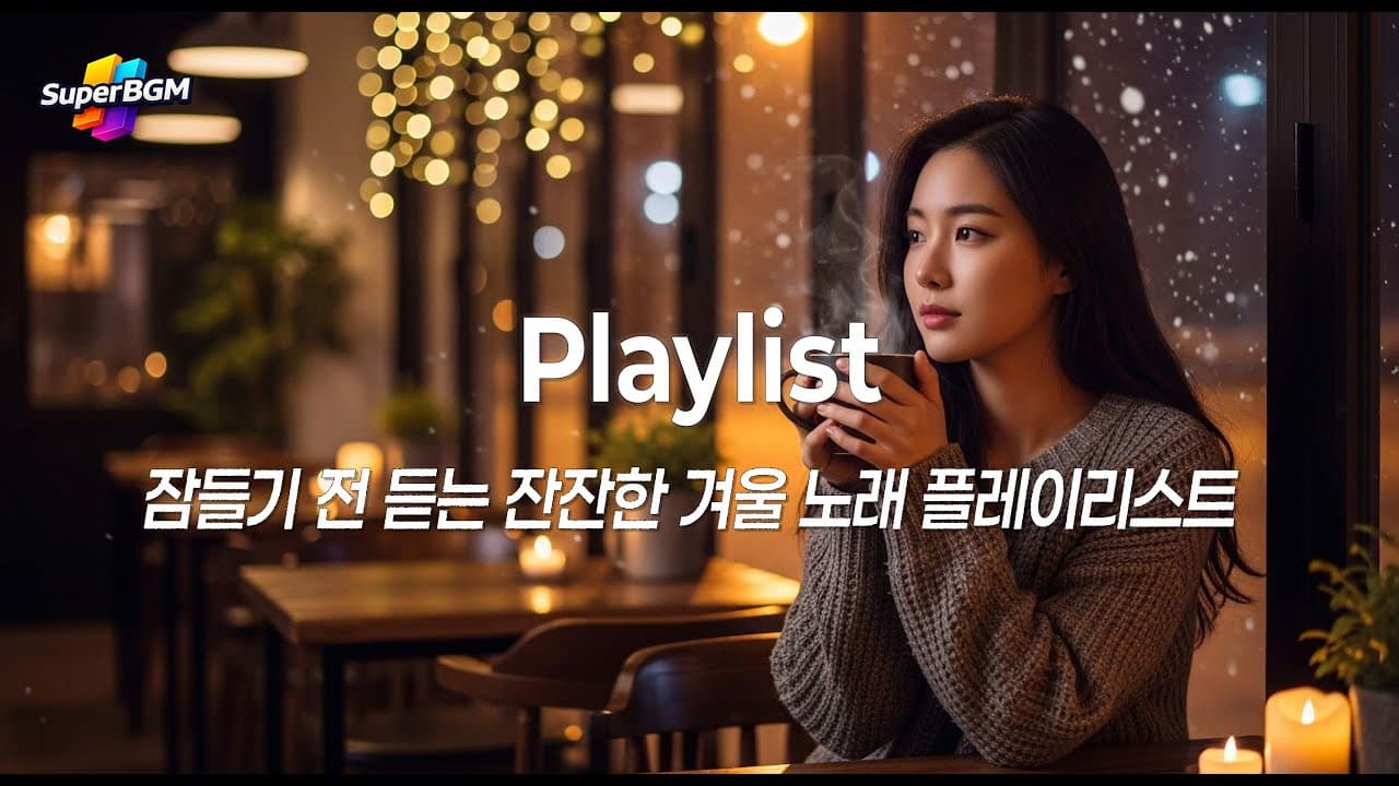 [Playlist] 잔잔한 겨울 발라드 모음 ❄️ | 조용한 밤, 눈 오는 새벽에 듣는 노래